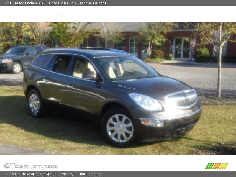 Cocoa Metallic / Cashmere/Cocoa 2011 Buick Enclave CXL