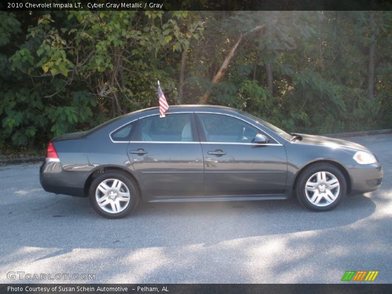 Cyber Gray Metallic / Gray 2010 Chevrolet Impala LT