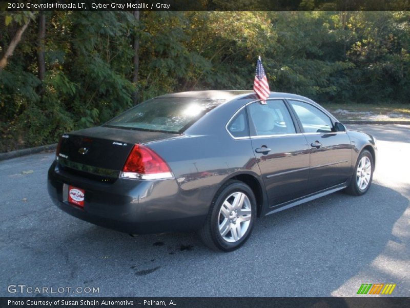 Cyber Gray Metallic / Gray 2010 Chevrolet Impala LT