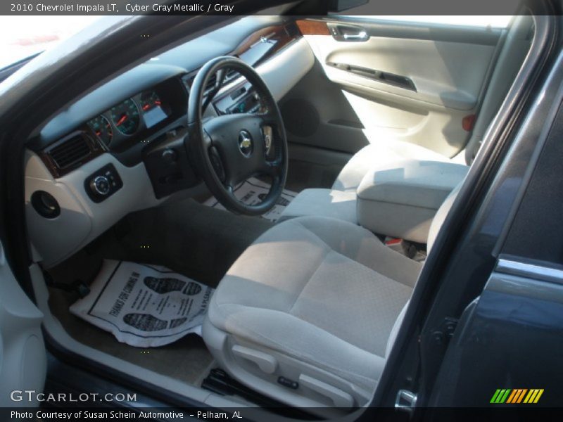 Cyber Gray Metallic / Gray 2010 Chevrolet Impala LT