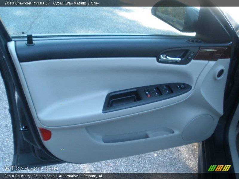 Cyber Gray Metallic / Gray 2010 Chevrolet Impala LT