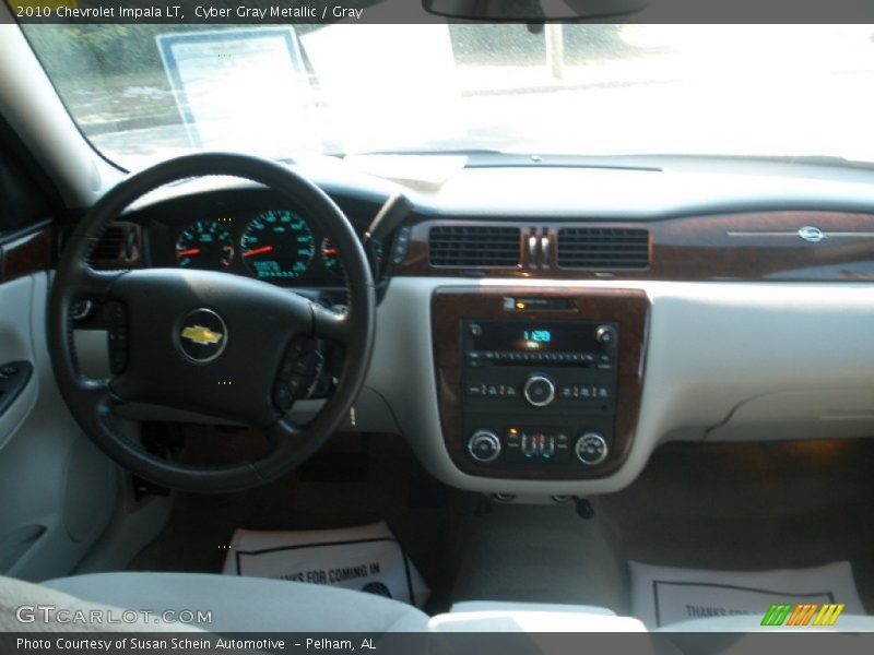 Cyber Gray Metallic / Gray 2010 Chevrolet Impala LT