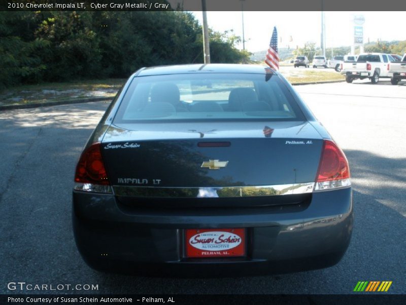 Cyber Gray Metallic / Gray 2010 Chevrolet Impala LT