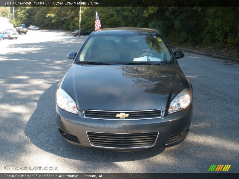 Cyber Gray Metallic / Gray 2010 Chevrolet Impala LT