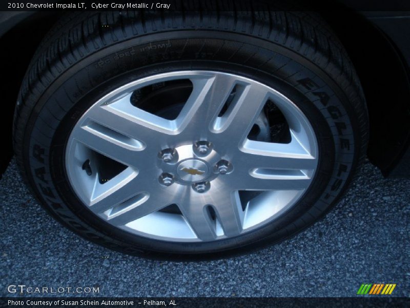Cyber Gray Metallic / Gray 2010 Chevrolet Impala LT