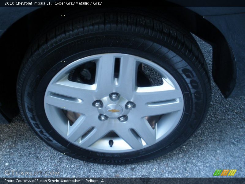 Cyber Gray Metallic / Gray 2010 Chevrolet Impala LT