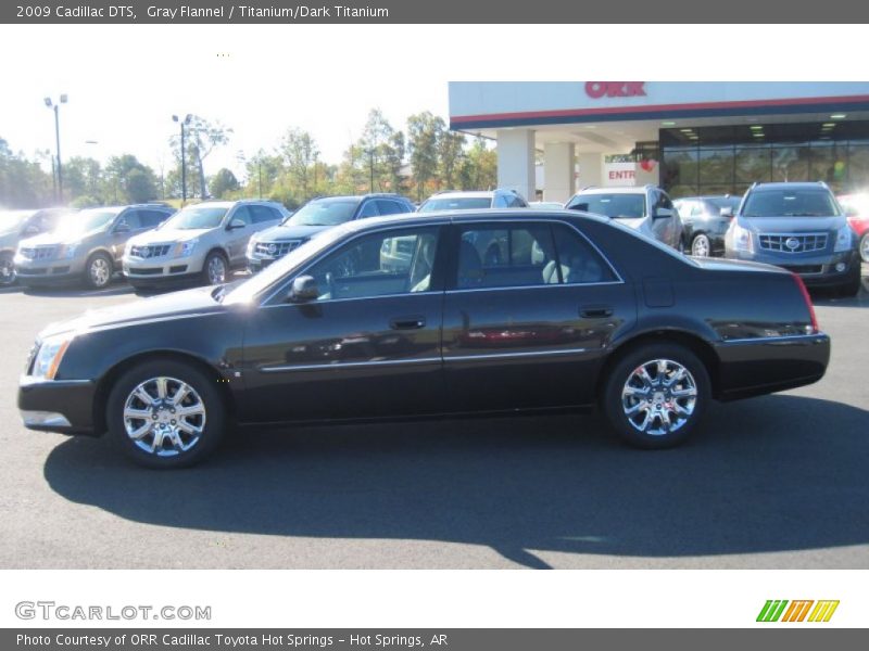 Gray Flannel / Titanium/Dark Titanium 2009 Cadillac DTS