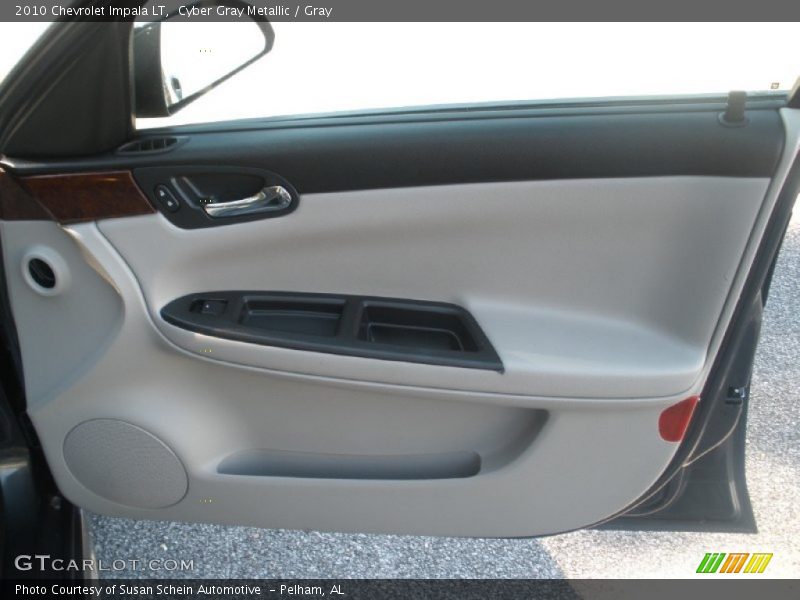 Cyber Gray Metallic / Gray 2010 Chevrolet Impala LT