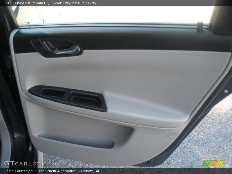 Cyber Gray Metallic / Gray 2010 Chevrolet Impala LT
