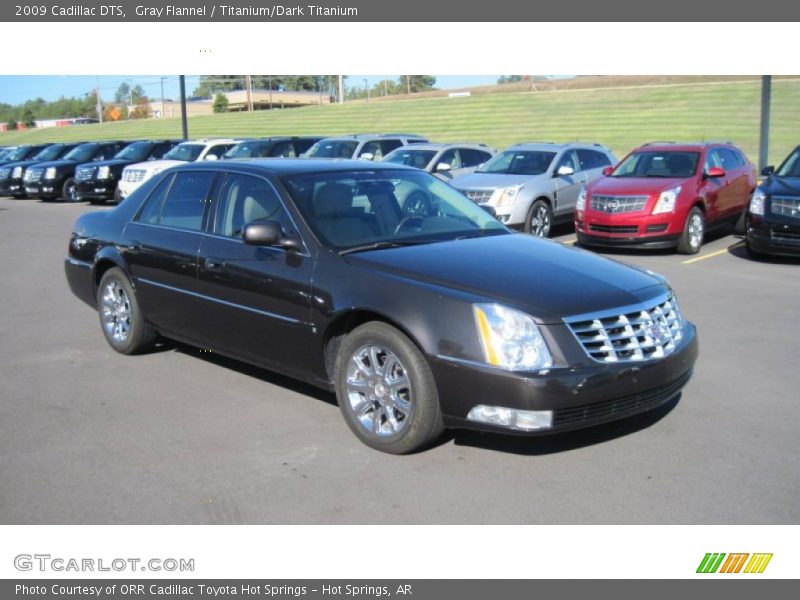 Gray Flannel / Titanium/Dark Titanium 2009 Cadillac DTS