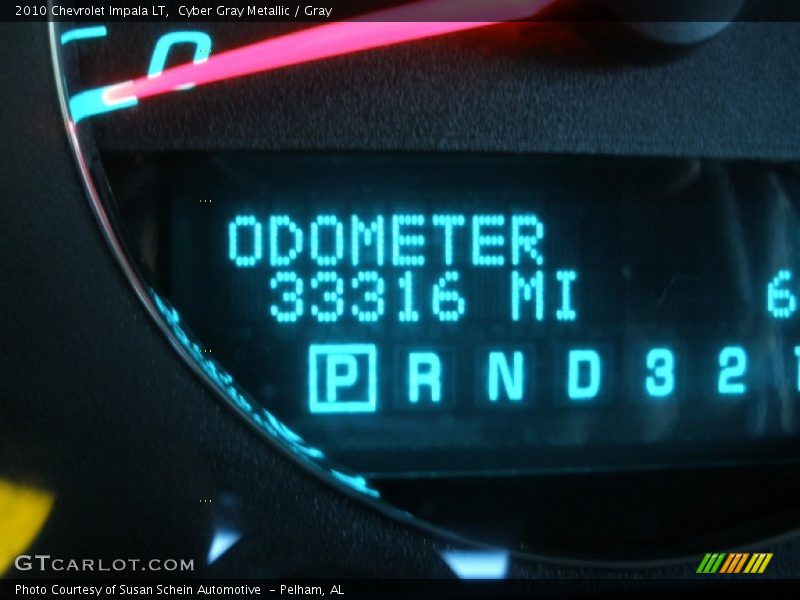 Cyber Gray Metallic / Gray 2010 Chevrolet Impala LT