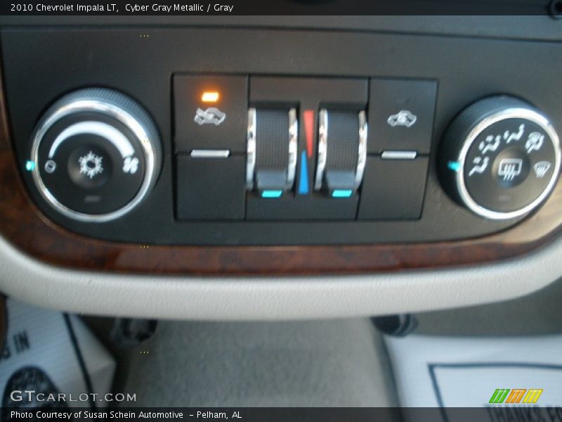 Cyber Gray Metallic / Gray 2010 Chevrolet Impala LT