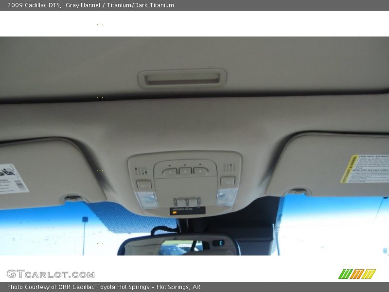Gray Flannel / Titanium/Dark Titanium 2009 Cadillac DTS