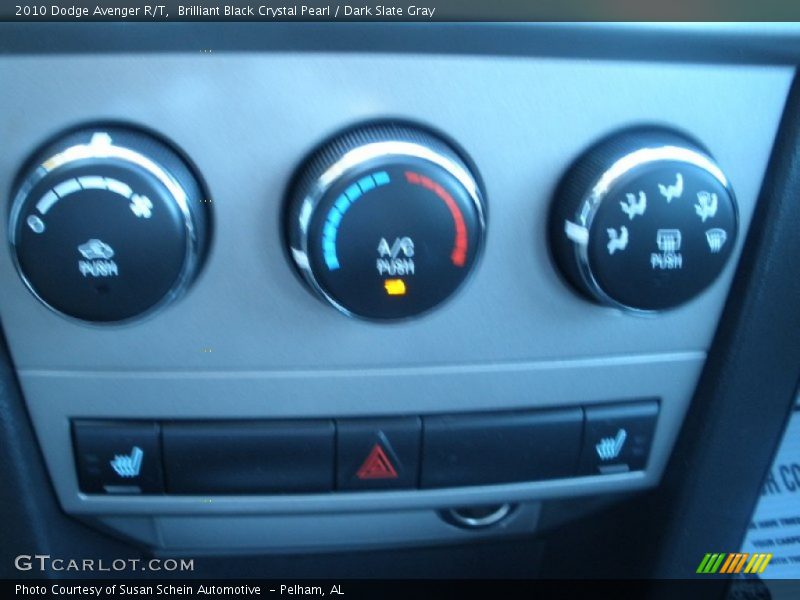 Brilliant Black Crystal Pearl / Dark Slate Gray 2010 Dodge Avenger R/T