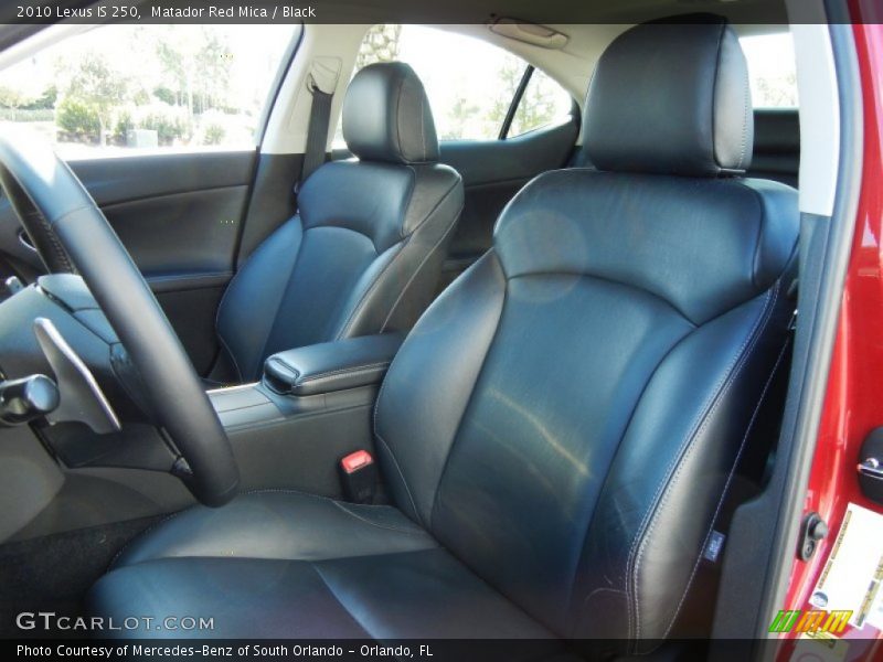  2010 IS 250 Black Interior