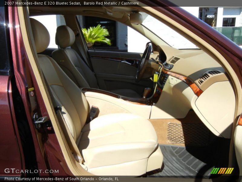 Barolo Red Metallic / Cashmere 2007 Mercedes-Benz E 320 Bluetec Sedan