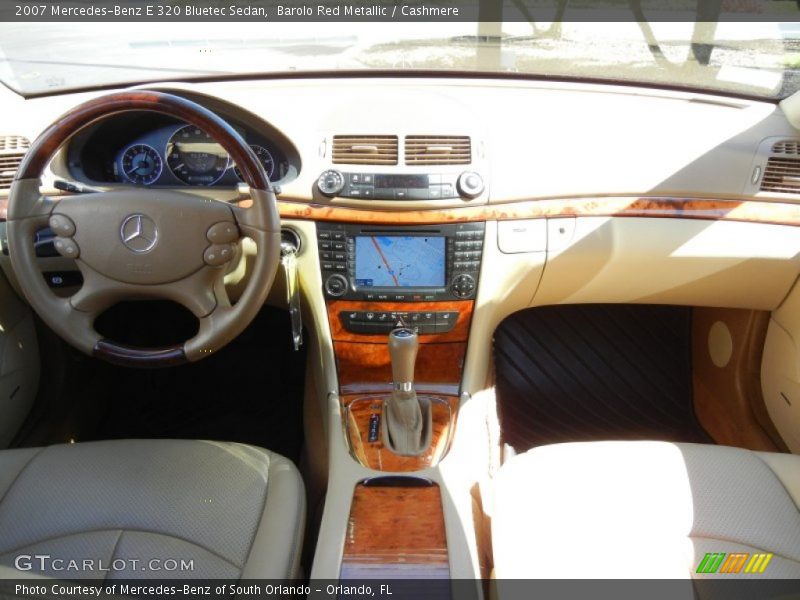 Barolo Red Metallic / Cashmere 2007 Mercedes-Benz E 320 Bluetec Sedan