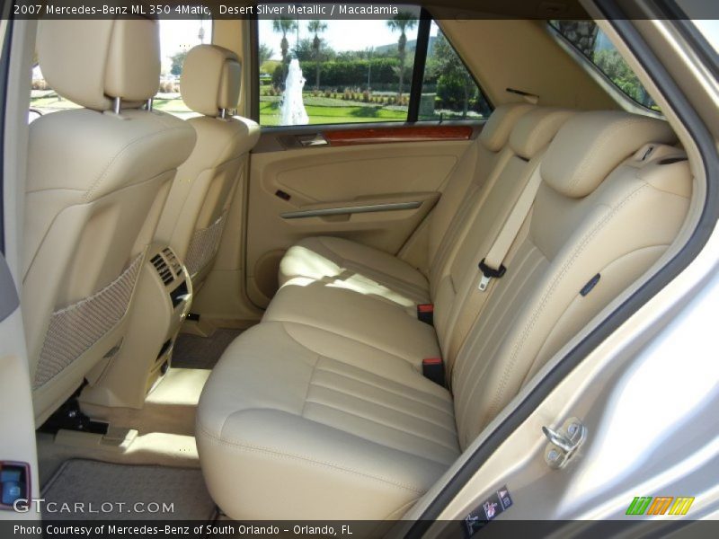 Desert Silver Metallic / Macadamia 2007 Mercedes-Benz ML 350 4Matic