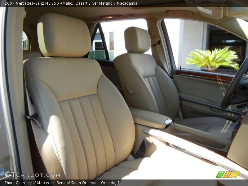 Desert Silver Metallic / Macadamia 2007 Mercedes-Benz ML 350 4Matic