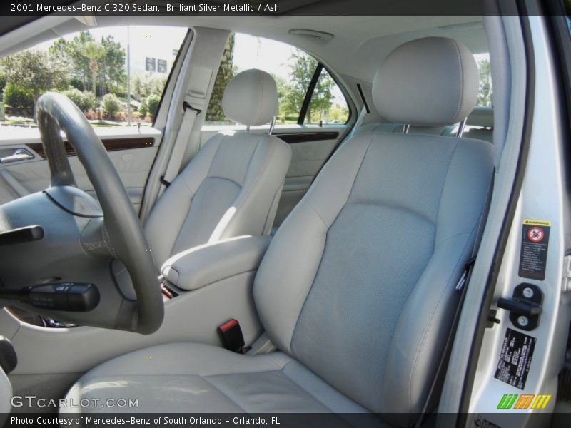 Brilliant Silver Metallic / Ash 2001 Mercedes-Benz C 320 Sedan