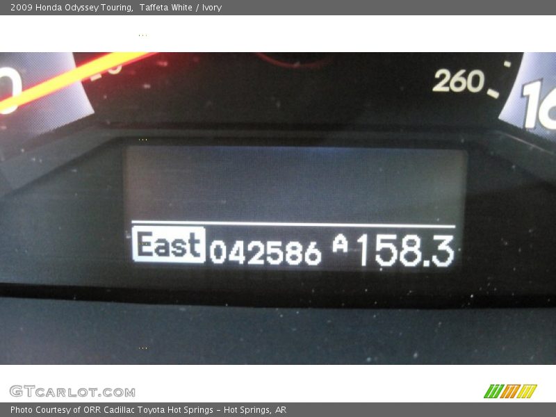 Taffeta White / Ivory 2009 Honda Odyssey Touring