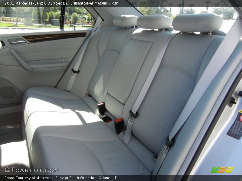 Brilliant Silver Metallic / Ash 2001 Mercedes-Benz C 320 Sedan