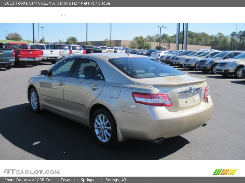 Sandy Beach Metallic / Bisque 2011 Toyota Camry XLE V6