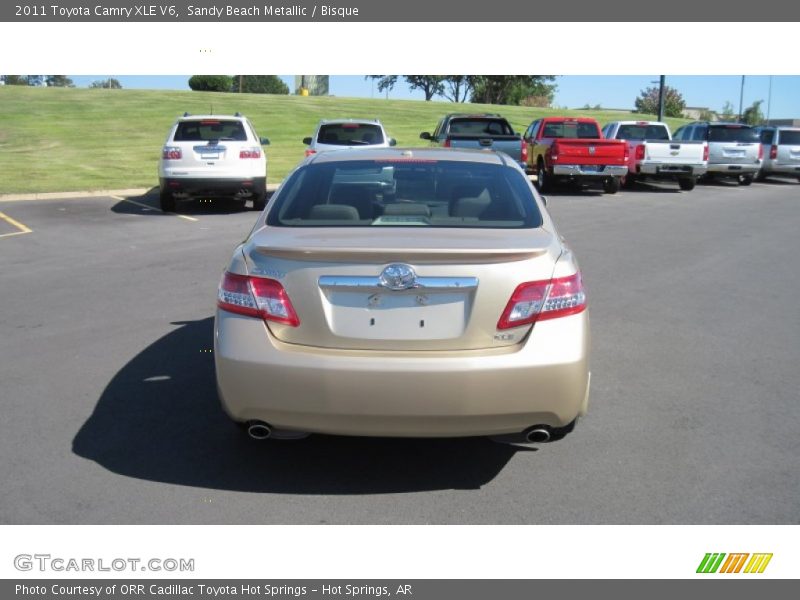 Sandy Beach Metallic / Bisque 2011 Toyota Camry XLE V6