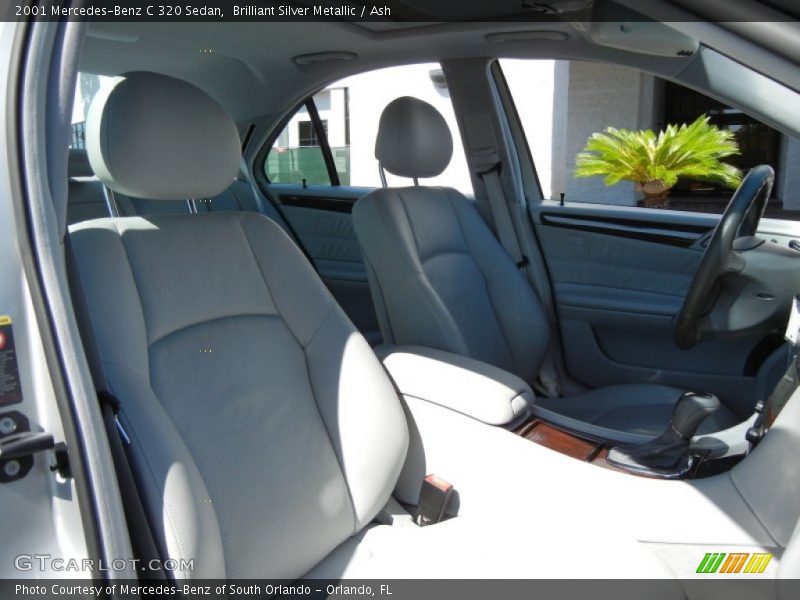 Brilliant Silver Metallic / Ash 2001 Mercedes-Benz C 320 Sedan