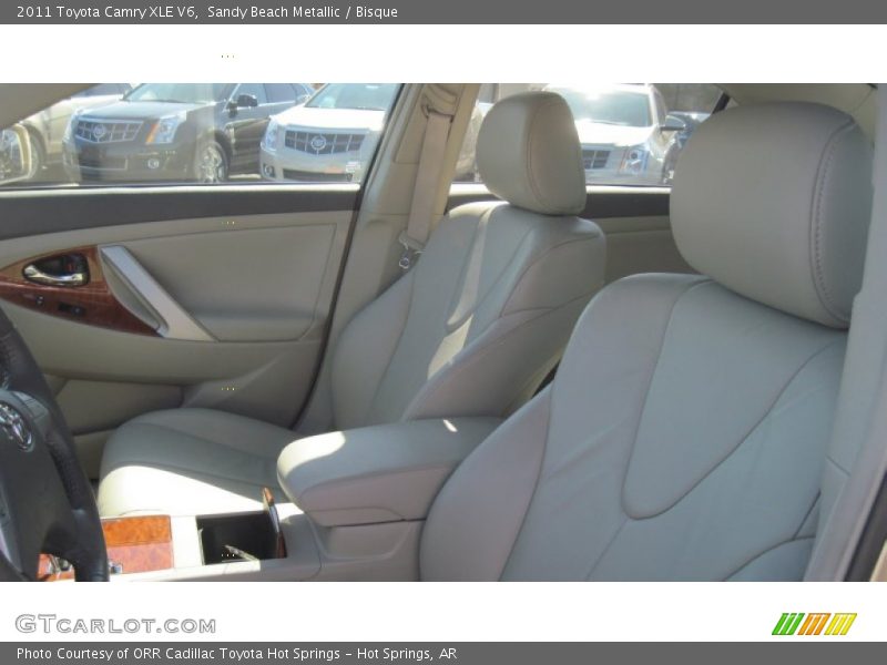Sandy Beach Metallic / Bisque 2011 Toyota Camry XLE V6
