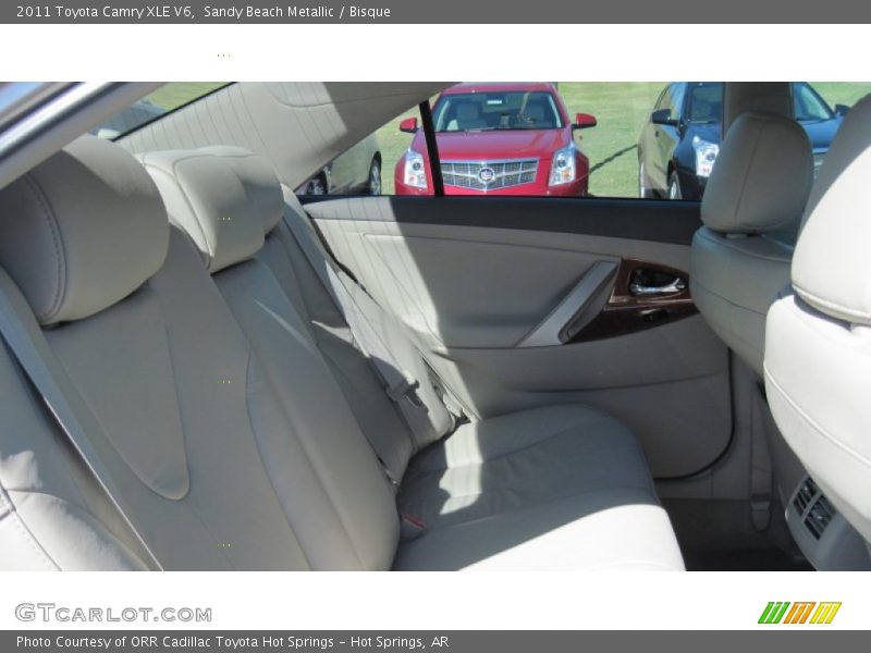 Sandy Beach Metallic / Bisque 2011 Toyota Camry XLE V6
