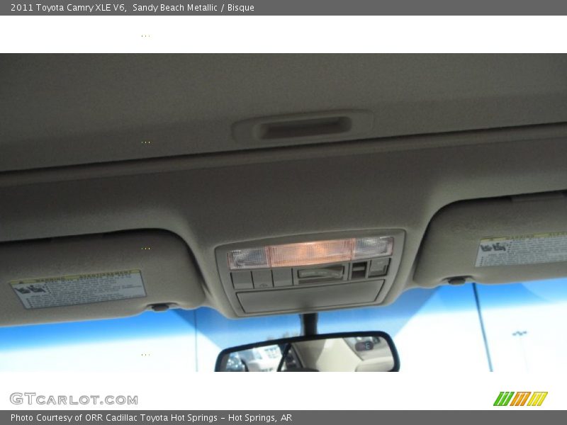 Sandy Beach Metallic / Bisque 2011 Toyota Camry XLE V6