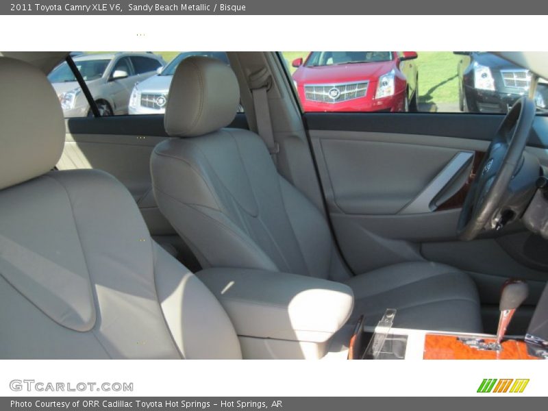 Sandy Beach Metallic / Bisque 2011 Toyota Camry XLE V6
