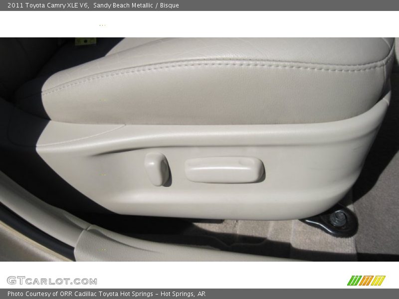 Sandy Beach Metallic / Bisque 2011 Toyota Camry XLE V6