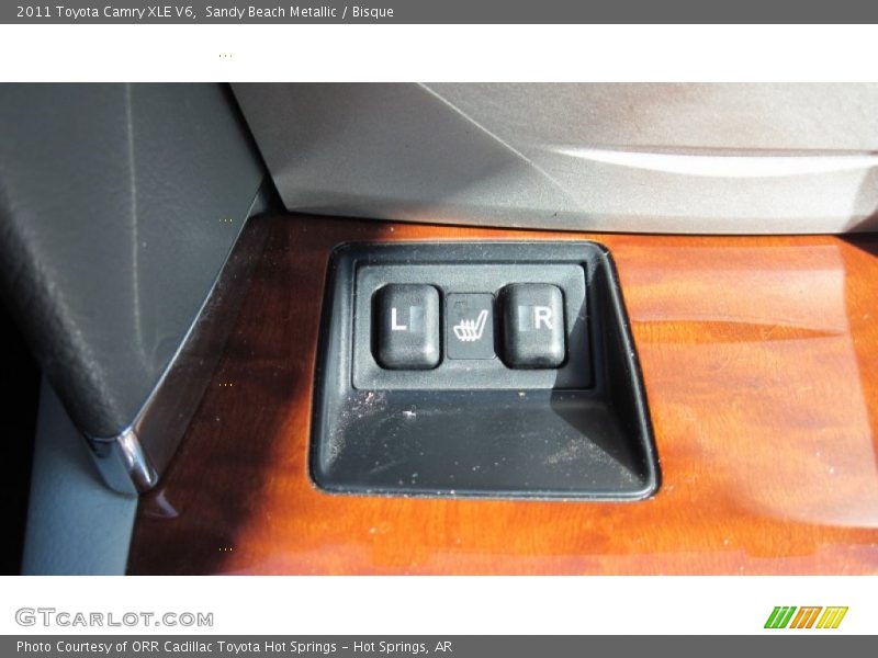 Sandy Beach Metallic / Bisque 2011 Toyota Camry XLE V6