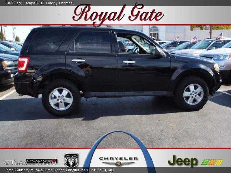 Black / Charcoal 2009 Ford Escape XLT