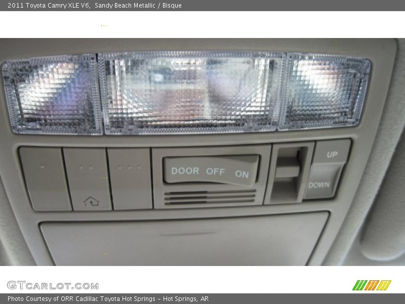 Sandy Beach Metallic / Bisque 2011 Toyota Camry XLE V6