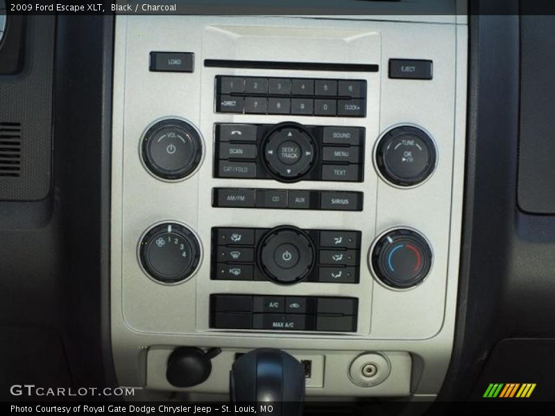 Black / Charcoal 2009 Ford Escape XLT