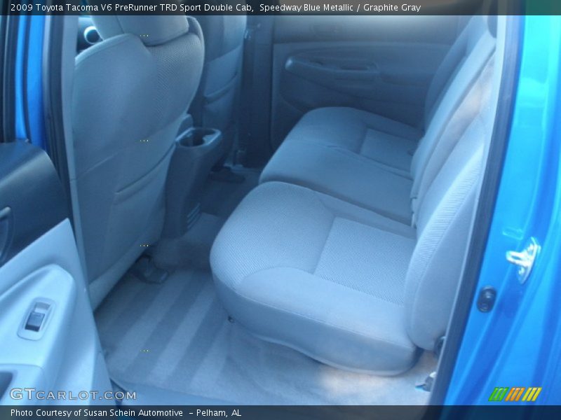 Speedway Blue Metallic / Graphite Gray 2009 Toyota Tacoma V6 PreRunner TRD Sport Double Cab