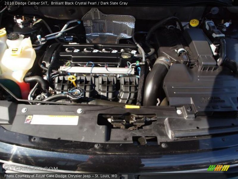 Brilliant Black Crystal Pearl / Dark Slate Gray 2010 Dodge Caliber SXT