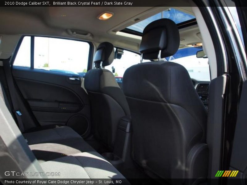 Brilliant Black Crystal Pearl / Dark Slate Gray 2010 Dodge Caliber SXT
