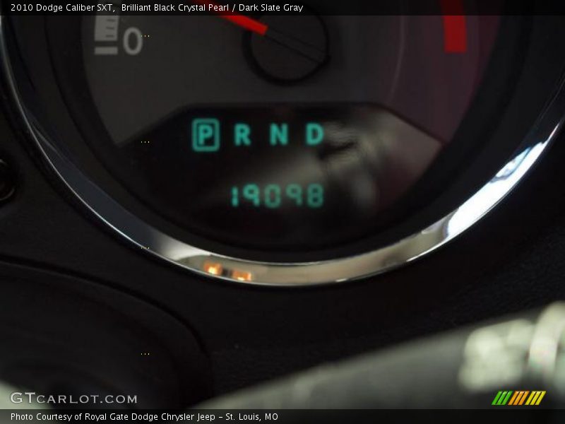 Brilliant Black Crystal Pearl / Dark Slate Gray 2010 Dodge Caliber SXT