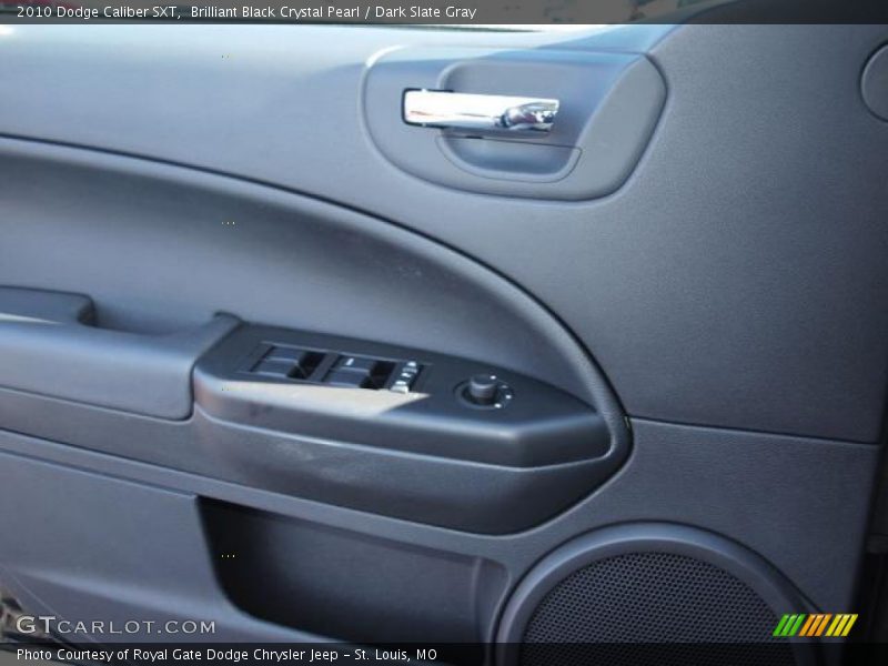 Brilliant Black Crystal Pearl / Dark Slate Gray 2010 Dodge Caliber SXT