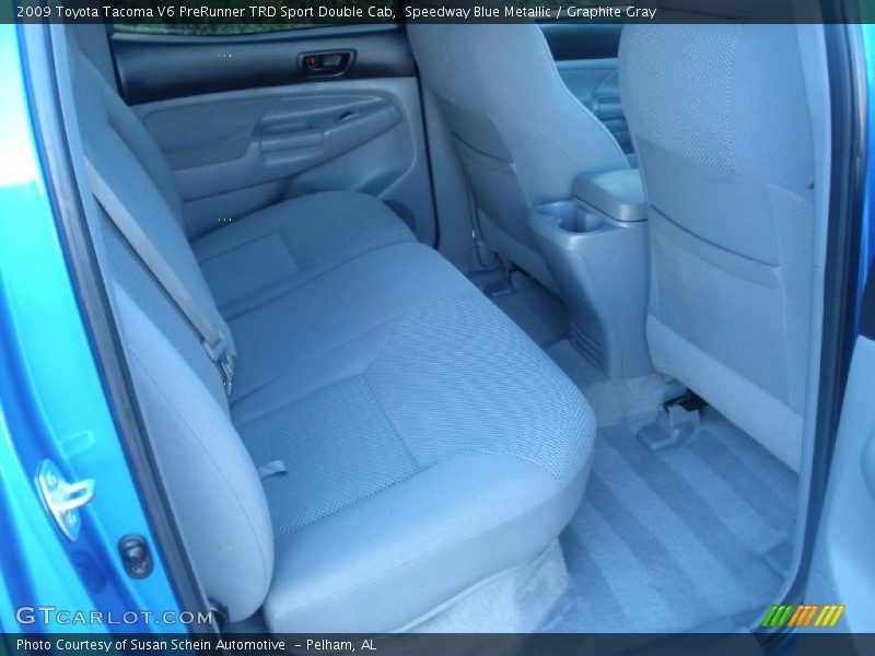 Speedway Blue Metallic / Graphite Gray 2009 Toyota Tacoma V6 PreRunner TRD Sport Double Cab