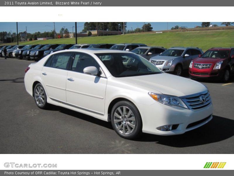 Blizzard White Pearl / Ivory 2011 Toyota Avalon Limited