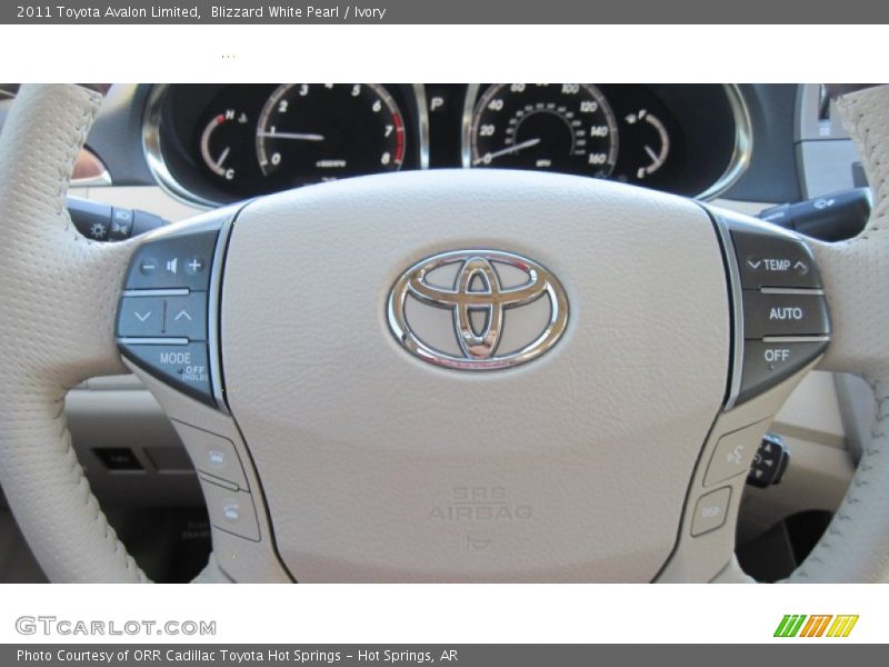 Blizzard White Pearl / Ivory 2011 Toyota Avalon Limited