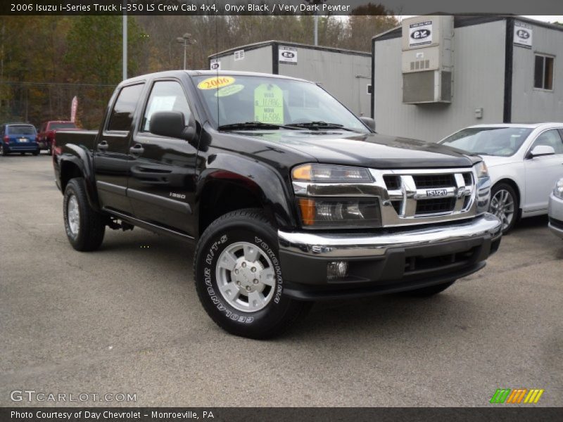 Onyx Black / Very Dark Pewter 2006 Isuzu i-Series Truck i-350 LS Crew Cab 4x4