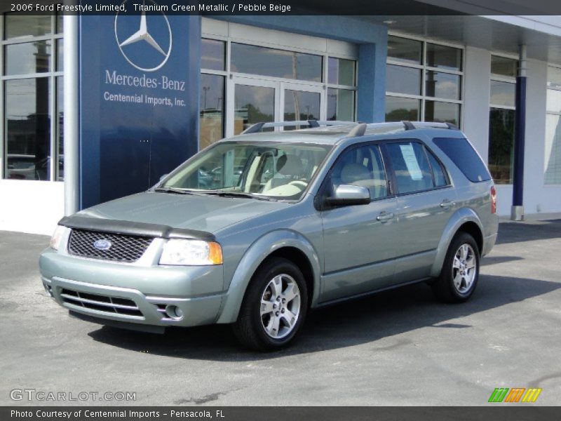 Titanium Green Metallic / Pebble Beige 2006 Ford Freestyle Limited