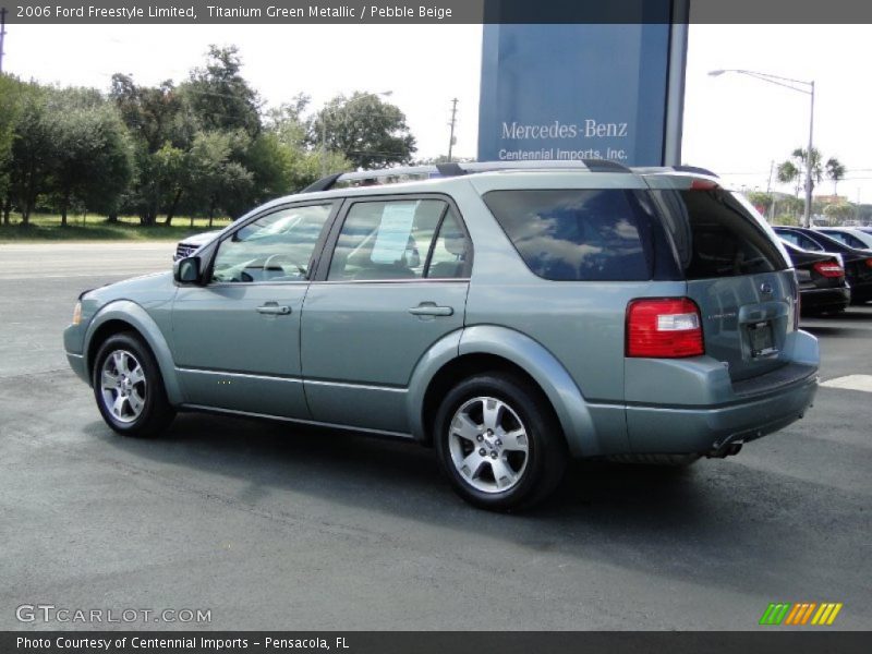 Titanium Green Metallic / Pebble Beige 2006 Ford Freestyle Limited