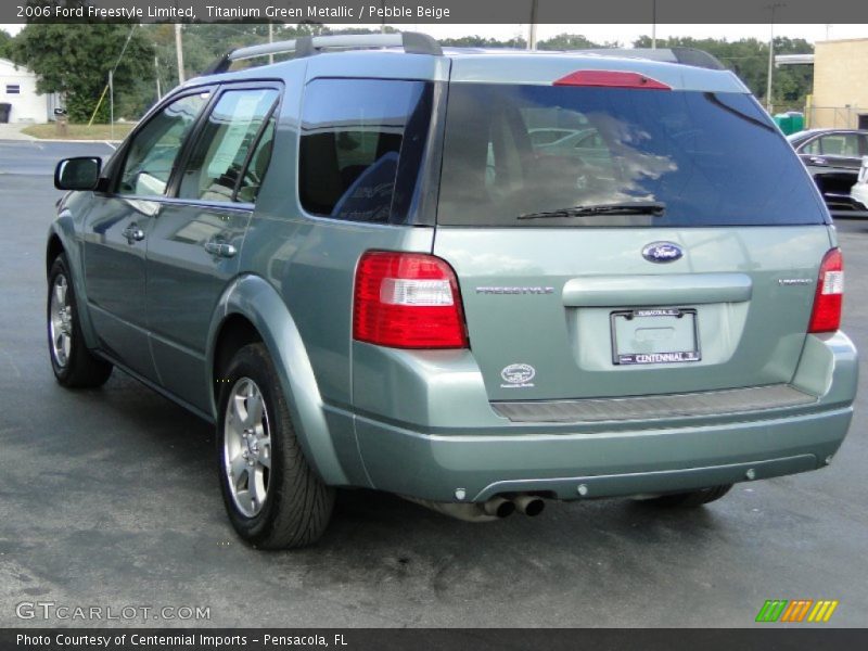 Titanium Green Metallic / Pebble Beige 2006 Ford Freestyle Limited